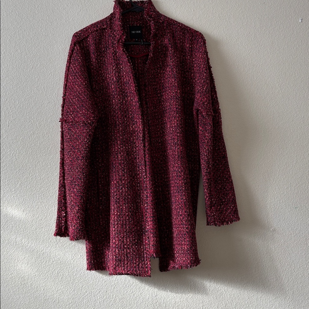 NIC & ZOE Tweed Open Jacket
